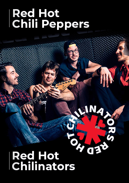 Dé Red Hot Chili Peppers TRIBUTE BAND BOEK JE BIJ 52WEKENFEEST