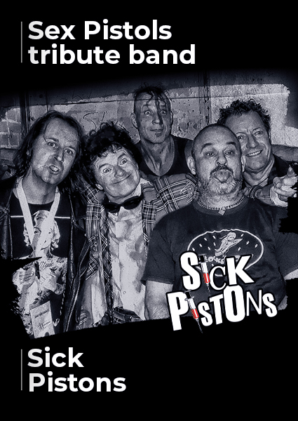 Dé SEX PISTOLS TRIBUTE BAND BOEK JE BIJ 52WEKENFEEST