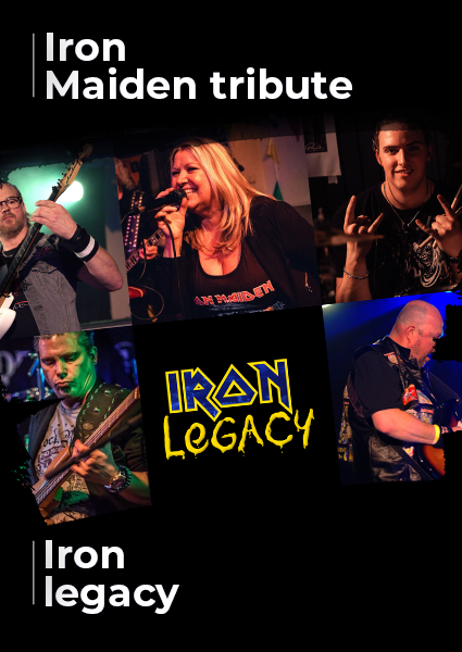 IRON MAIDEN TRIBUTE BAND BOEK JE BIJ 52WEKENFEEST