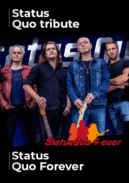 Status Quo Forever TRIBUTE BAND BOEK JE BIJ 52WEKENFEEST